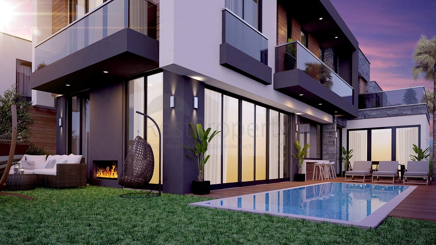 5+2-Villen im Stadtteil Doshemealty - Antalya 