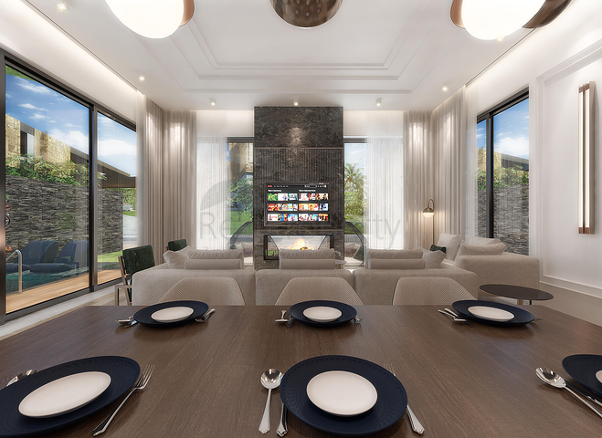 5+2-Villen im Stadtteil Doshemealty - Antalya 