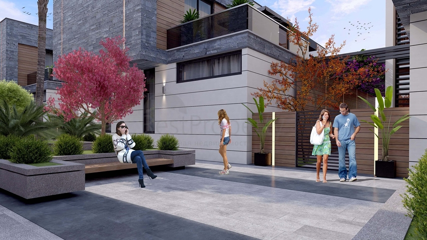 5+2-Villen im Stadtteil Doshemealty - Antalya 