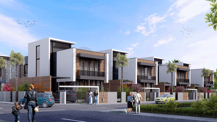 5+2-Villen im Stadtteil Doshemealty - Antalya 