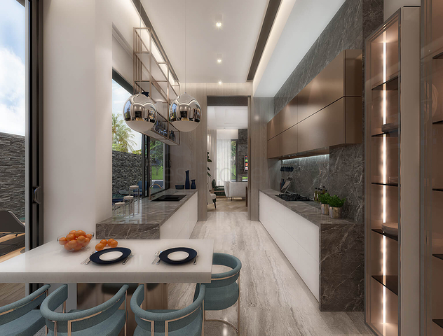 5+2-Villen im Stadtteil Doshemealty - Antalya 