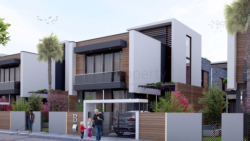 5+2-Villen im Stadtteil Doshemealty - Antalya 