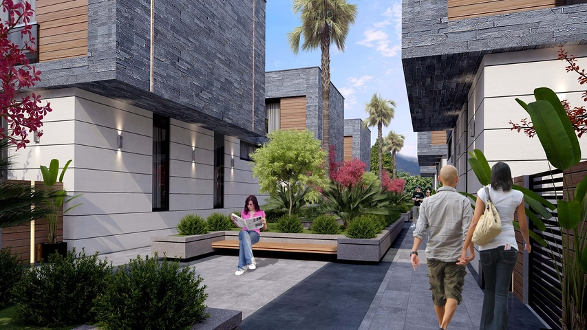 5+2-Villen im Stadtteil Doshemealty - Antalya 