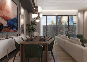 5+2-Villen im Stadtteil Doshemealty - Antalya 