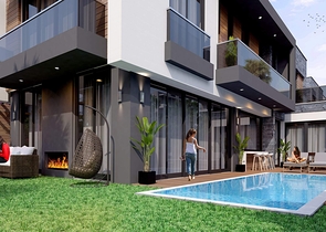 5+2-Villen im Stadtteil Doshemealty - Antalya 