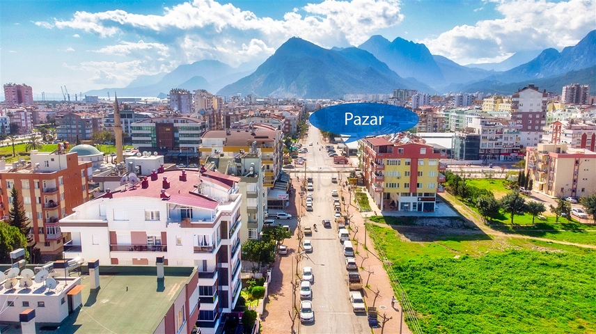 Wohnung mit 3+1 Grundriss im Wohnbezirk Liman - Antalya 