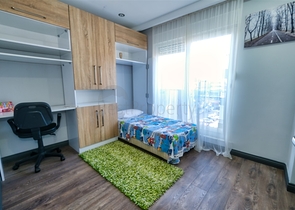 Wohnung mit 3+1 Grundriss im Wohnbezirk Liman - Antalya 