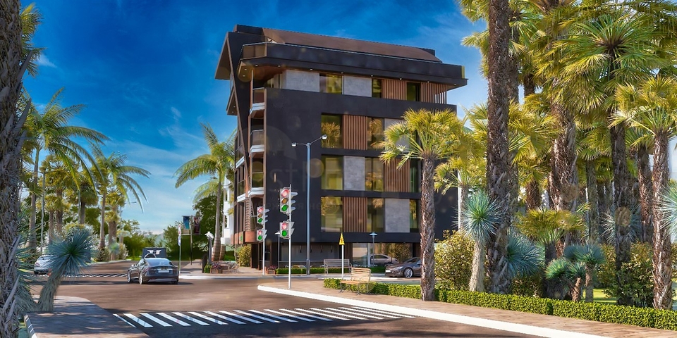 4+1 Wohnungen in der Wohngegend Persimmon - Antalya