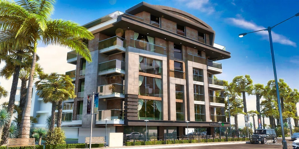 4+1 Wohnungen in der Wohngegend Persimmon - Antalya