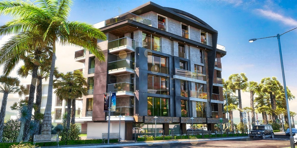 4+1 Wohnungen in der Wohngegend Persimmon - Antalya