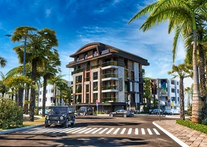 4+1 Wohnungen in der Wohngegend Persimmon - Antalya