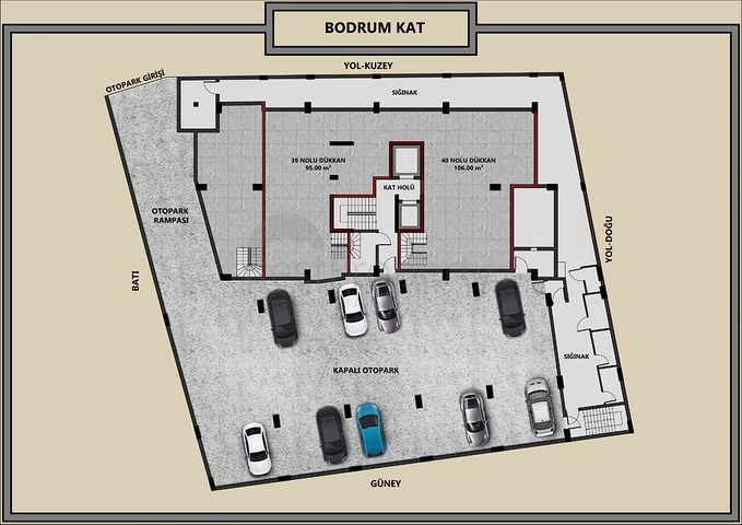 Investitionsprojekt im Zentrum von Antalya 