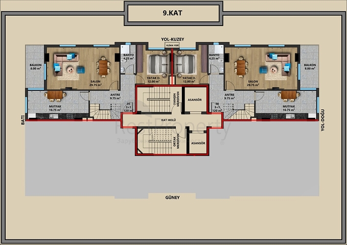 Investitionsprojekt im Zentrum von Antalya 