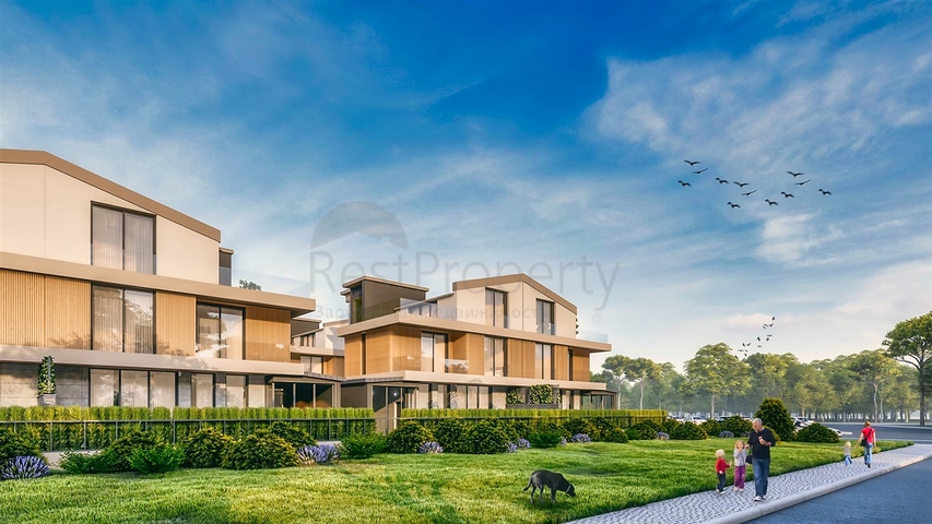 Villen mit 6+2 Grundrissen in Altyntas - Antalya 