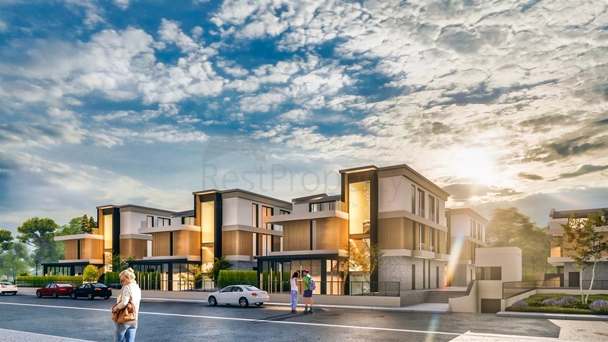 Villen mit 6+2 Grundrissen in Altyntas - Antalya 