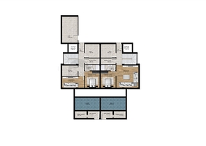 Villen mit 6+2 Grundrissen in Altyntas - Antalya 