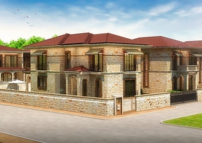 4+1-Villen im Stadtteil Doshemealty - Antalya 