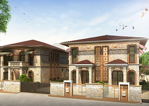 4+1-Villen im Stadtteil Doshemealty - Antalya 