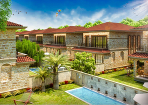 4+1-Villen im Stadtteil Doshemealty - Antalya 