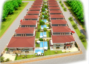 4+1-Villen im Stadtteil Doshemealty - Antalya 