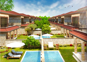 4+1-Villen im Stadtteil Doshemealty - Antalya 