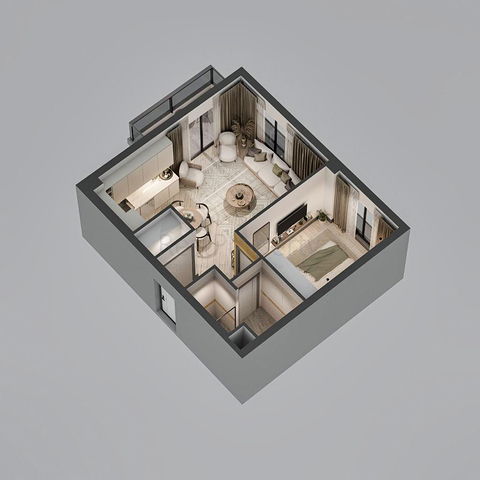 Investitionsprojekt im Wohnbezirk Altyntasch - Antalya  