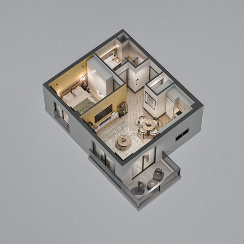 Investitionsprojekt im Wohnbezirk Altyntasch - Antalya  