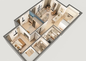 Investitionsprojekt im Wohnbezirk Altyntasch - Antalya  