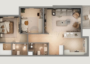 Investitionsprojekt im Wohnbezirk Altyntasch - Antalya  