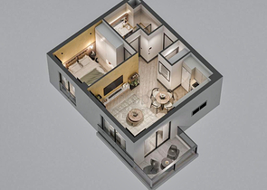 Investitionsprojekt im Wohnbezirk Altyntasch - Antalya  