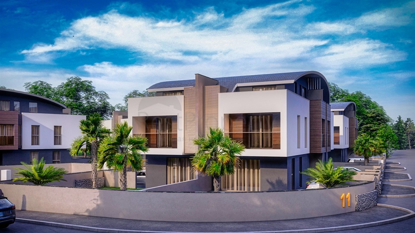 Villen in einem Komplex mit 5+1 Grundrissen in der Region Doshemealty - Antalya 