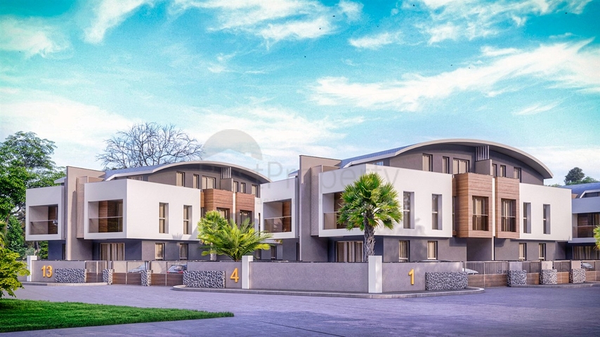 Villen in einem Komplex mit 5+1 Grundrissen in der Region Doshemealty - Antalya 