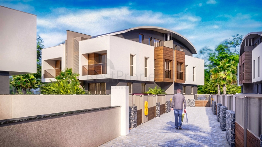 Villen in einem Komplex mit 5+1 Grundrissen in der Region Doshemealty - Antalya 