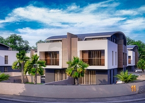 Villen in einem Komplex mit 5+1 Grundrissen in der Region Doshemealty - Antalya 