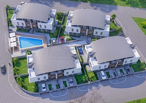 Villen in einem Komplex mit 5+1 Grundrissen in der Region Doshemealty - Antalya 