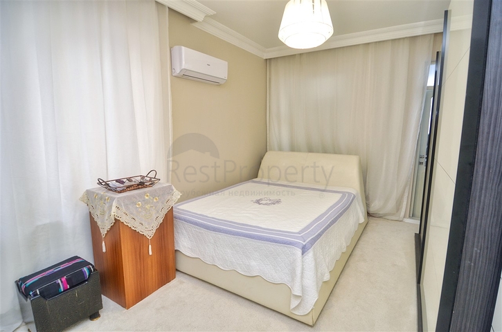 Wohnung mit 3+1 Möbeln im Zentrum von Antalya