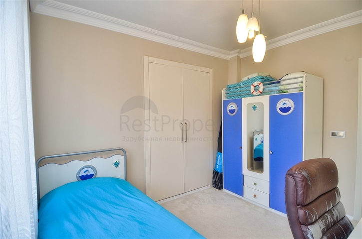 Wohnung mit 3+1 Möbeln im Zentrum von Antalya