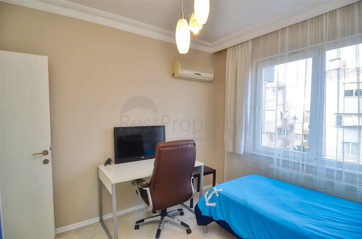 Wohnung mit 3+1 Möbeln im Zentrum von Antalya