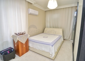 Wohnung mit 3+1 Möbeln im Zentrum von Antalya