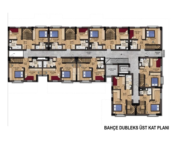 2+1, 3+1 und 4+1 Wohnungen in Konyaalti - Antalya 