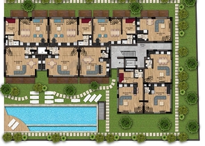 2+1, 3+1 und 4+1 Wohnungen in Konyaalti - Antalya 