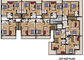 2+1, 3+1 und 4+1 Wohnungen in Konyaalti - Antalya 