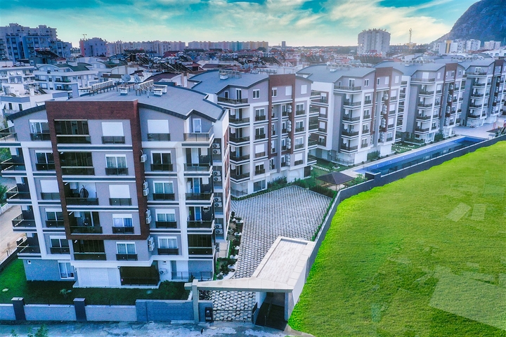 1+1 Wohnung in der Wohngegend von Persimmon - Antalya 