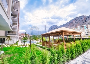 1+1 Wohnung in der Wohngegend von Persimmon - Antalya 