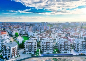 1+1 Wohnung in der Wohngegend von Persimmon - Antalya 