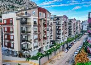 1+1 Wohnung in der Wohngegend von Persimmon - Antalya 