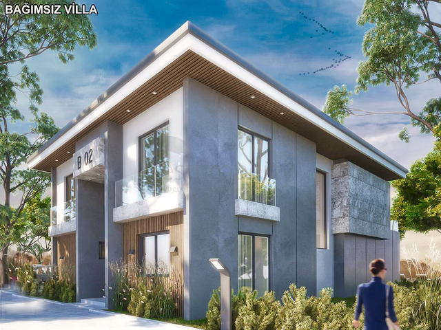 4+1- und 6+1-Villen in der Region Doshemealty - Antalya 