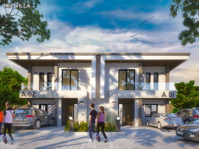 4+1- und 6+1-Villen in der Region Doshemealty - Antalya 