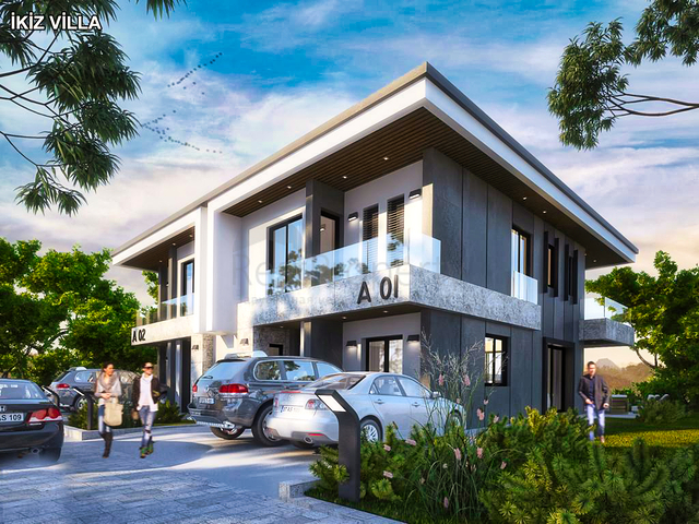 4+1- und 6+1-Villen in der Region Doshemealty - Antalya 