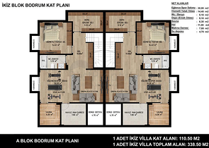 4+1- und 6+1-Villen in der Region Doshemealty - Antalya 